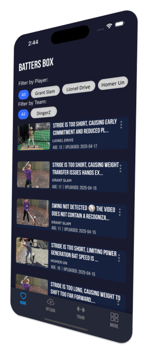 Summary Swings Screenshot